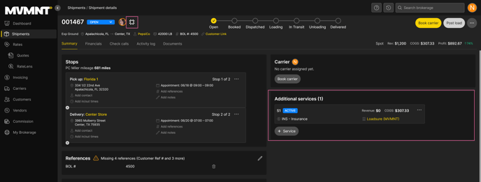 Loadsure added 